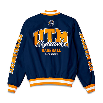 UT Martin - NCAA Baseball : Zach Wager - Bomber Jacket