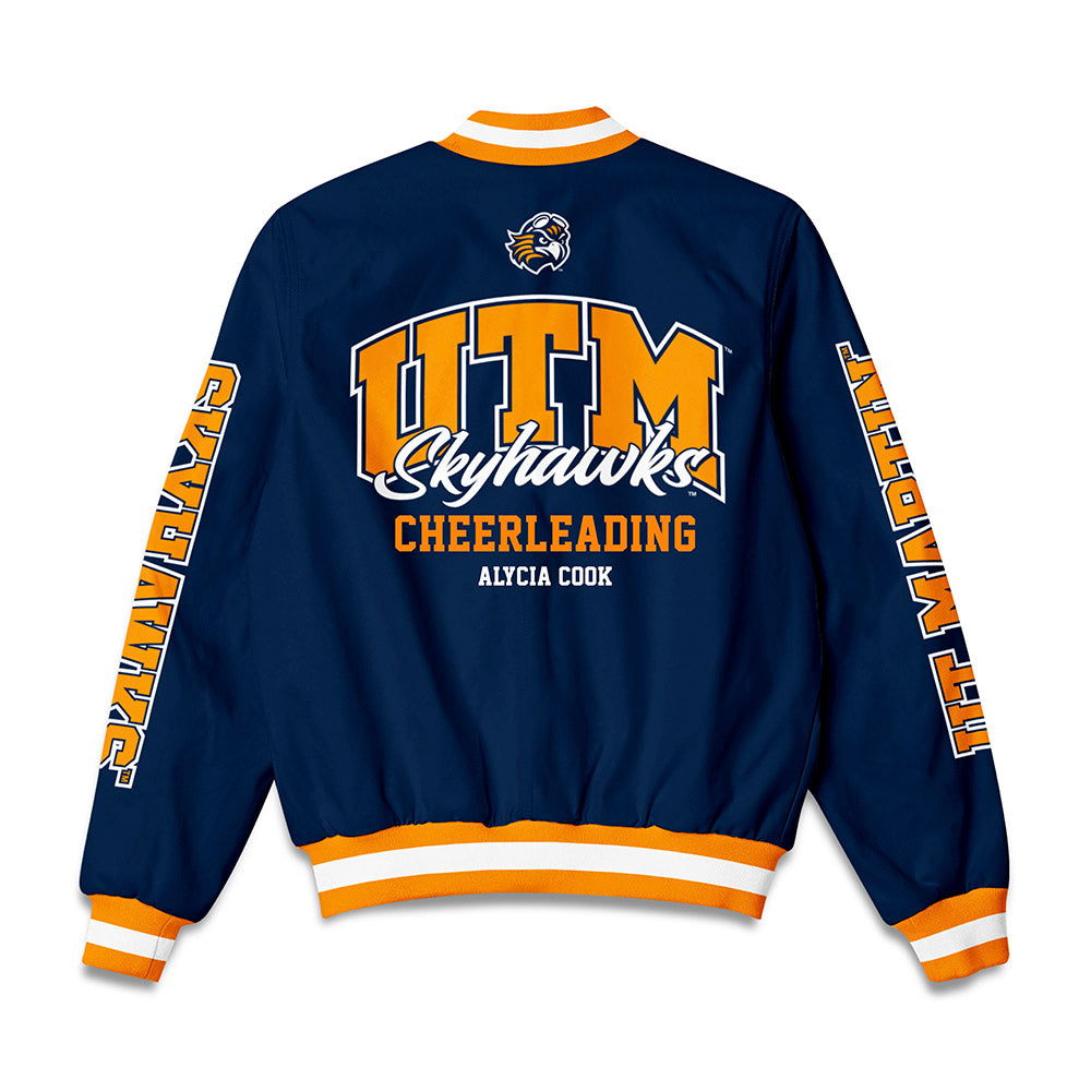 UT Martin - NCAA Cheerleading : Alycia Cook - Bomber Jacket-1