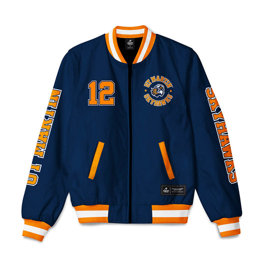 UT Martin - NCAA Baseball : Tommy Koch - Bomber Jacket-0