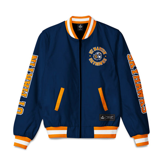 UT Martin - NCAA Men's Track & Field : Malik Smith - Bomber Jacket-0