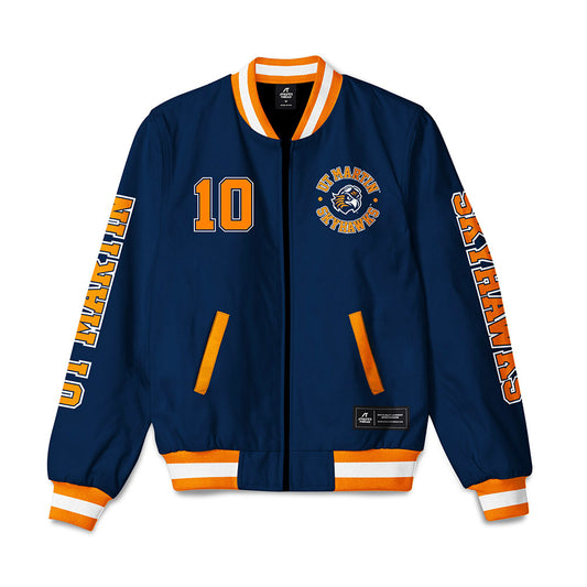 UT Martin - NCAA Beach Volleyball : Amara Traiger - Bomber Jacket-0
