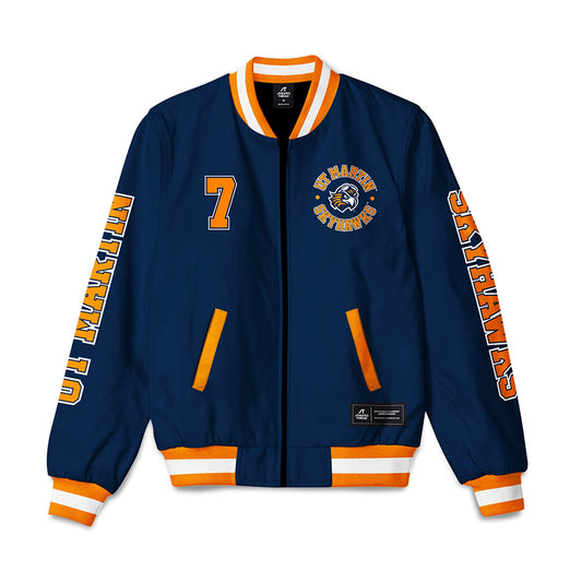 UT Martin - NCAA Football : Cameron Jackson - Bomber Jacket-0