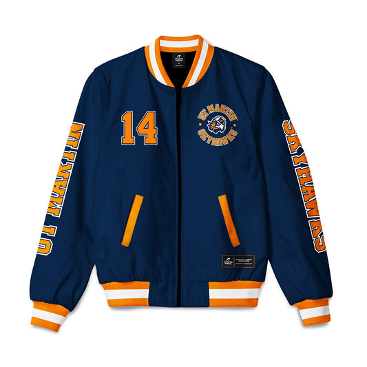 UT Martin - NCAA Baseball : Gates Gerhart - Bomber Jacket-0