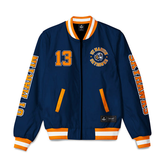 UT Martin - NCAA Football : Khia Sherrard - Bomber Jacket-0