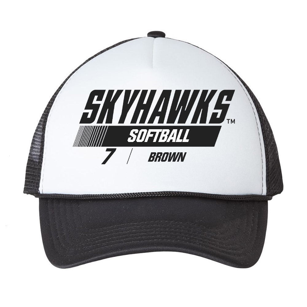  - NCAA Softball : Kyrsten Brown - Trucker Hat-0