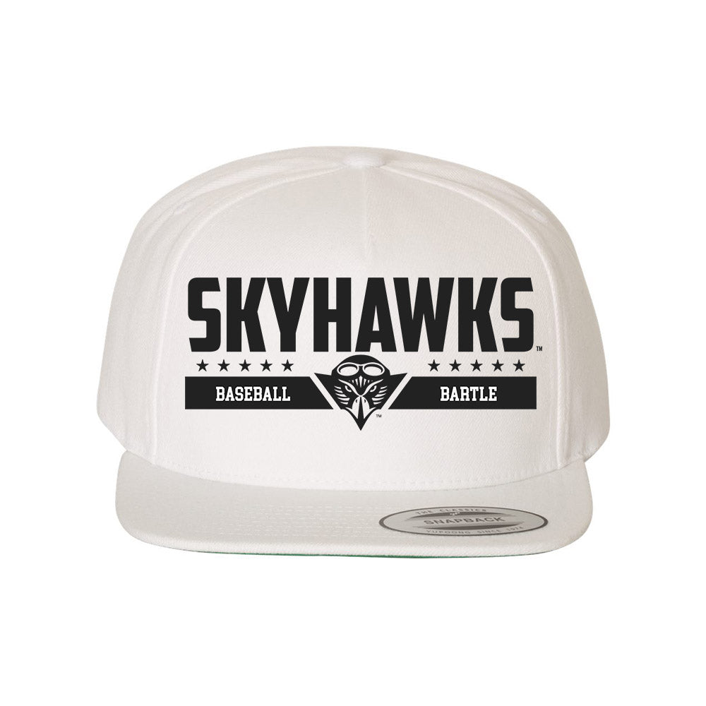 UT Martin - NCAA Baseball : Jeb Bartle - Snapback Hat-0