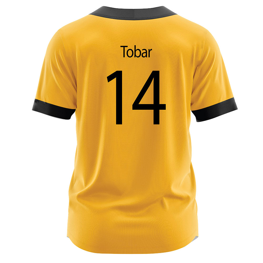 Kennesaw - NCAA Softball : Kimberly Tobar - Gold Jersey-1