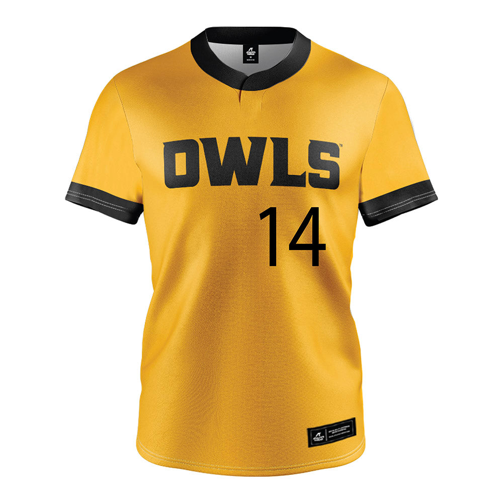 Kennesaw - NCAA Softball : Kimberly Tobar - Gold Jersey-0