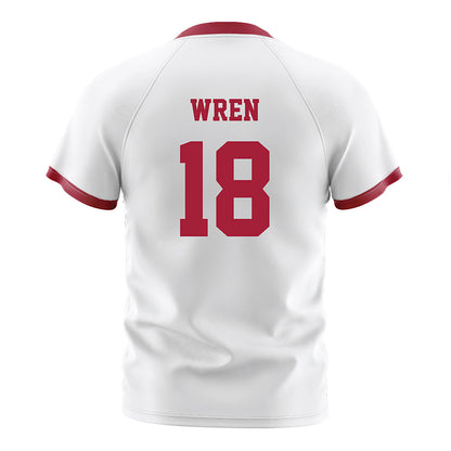 Arkansas - NCAA Women's Soccer : Avery Wren - White Soccer Jersey