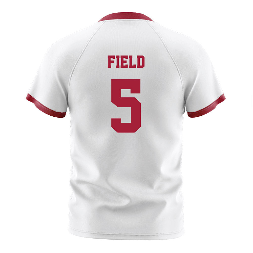 Arkansas - NCAA Women's Soccer : Bella Field - White Soccer Jersey
