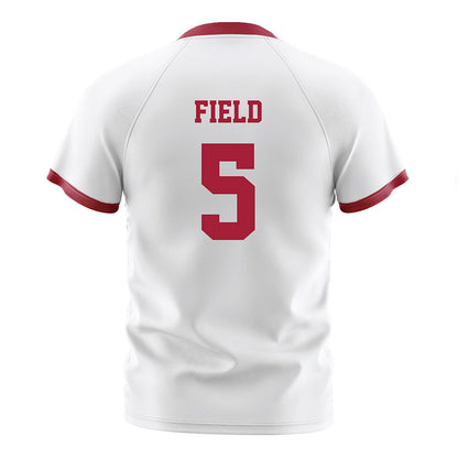 Arkansas - NCAA Women's Soccer : Bella Field - White Soccer Jersey
