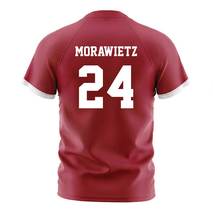 Arkansas - NCAA Women's Soccer : Kayla Morawietz - Cardinal Soccer Jersey-1