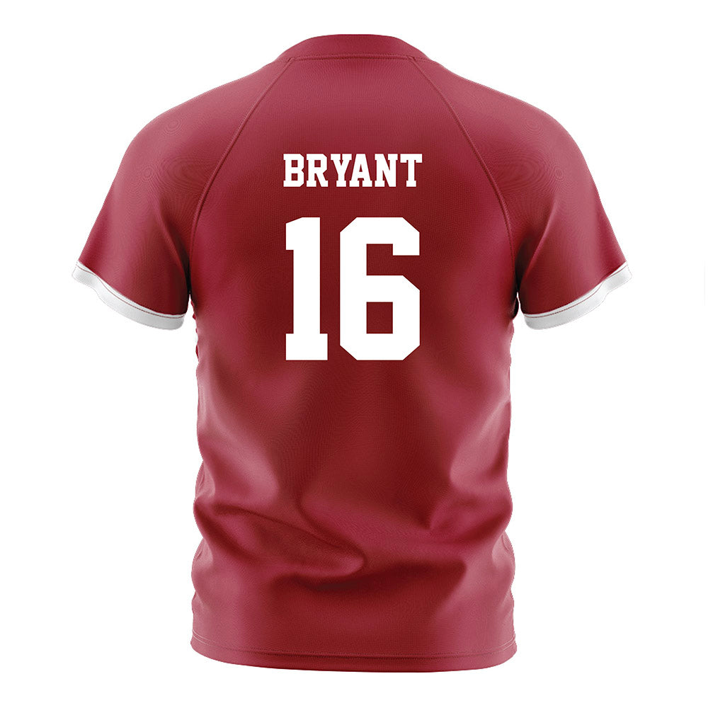 Arkansas - NCAA Women's Soccer : Jordan Bryant - Cardinal Soccer Jersey-1