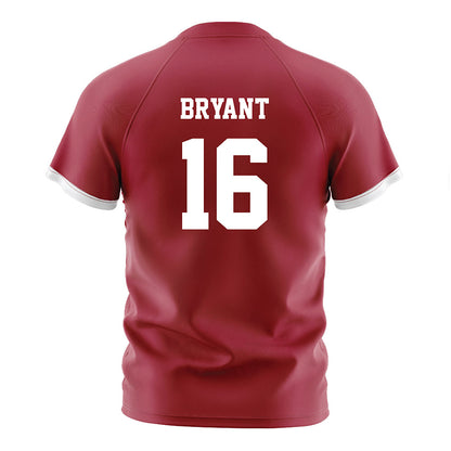 Arkansas - NCAA Women's Soccer : Jordan Bryant - Cardinal Soccer Jersey-1
