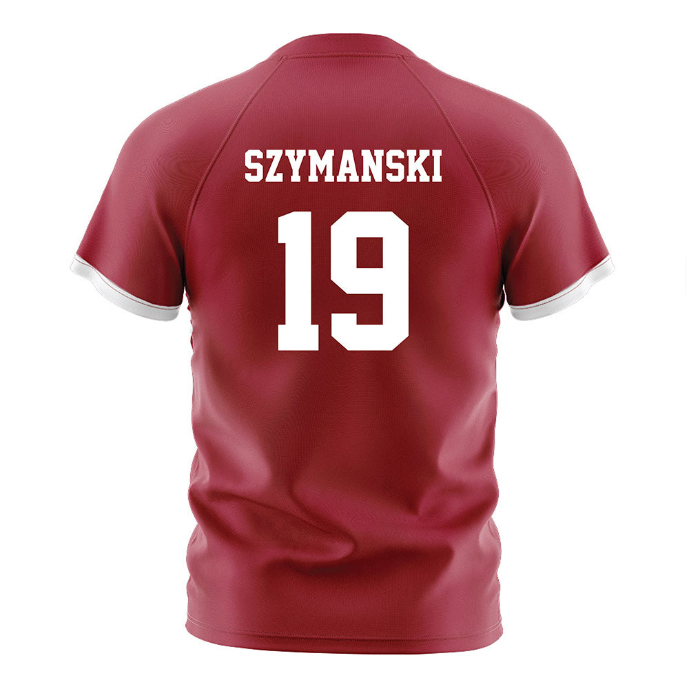 Arkansas - NCAA Women's Soccer : Paige Szymanski - Cardinal Soccer Jersey-1