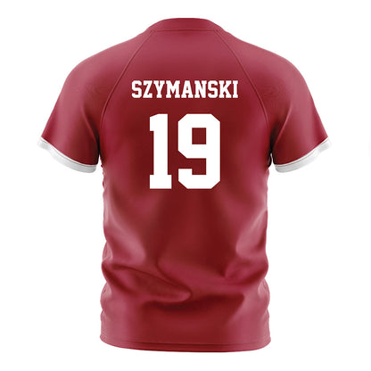 Arkansas - NCAA Women's Soccer : Paige Szymanski - Cardinal Soccer Jersey-1