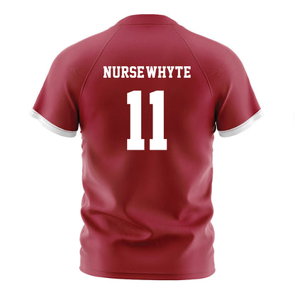 Arkansas - NCAA Women's Soccer : Aniyah Nurse-Whyte - Cardinal Soccer Jersey-1