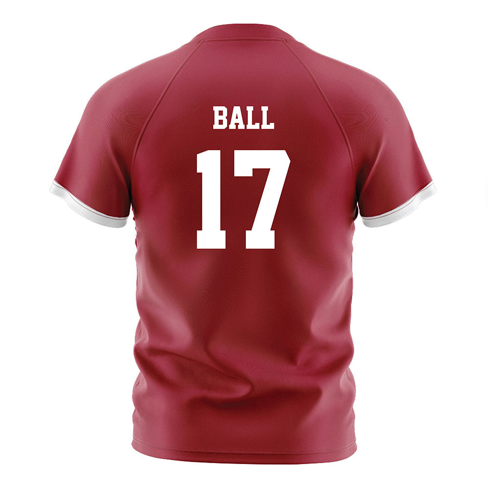 Arkansas - NCAA Women's Soccer : Kennedy Ball - Cardinal Soccer Jersey-1