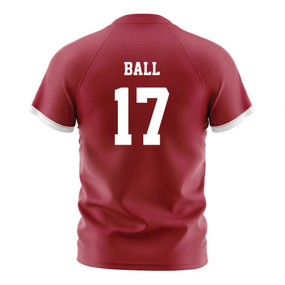 Arkansas - NCAA Women's Soccer : Kennedy Ball - Cardinal Soccer Jersey-1