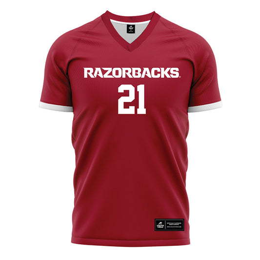 Arkansas - NCAA Women's Soccer : Molly Teed - Cardinal Soccer Jersey-0