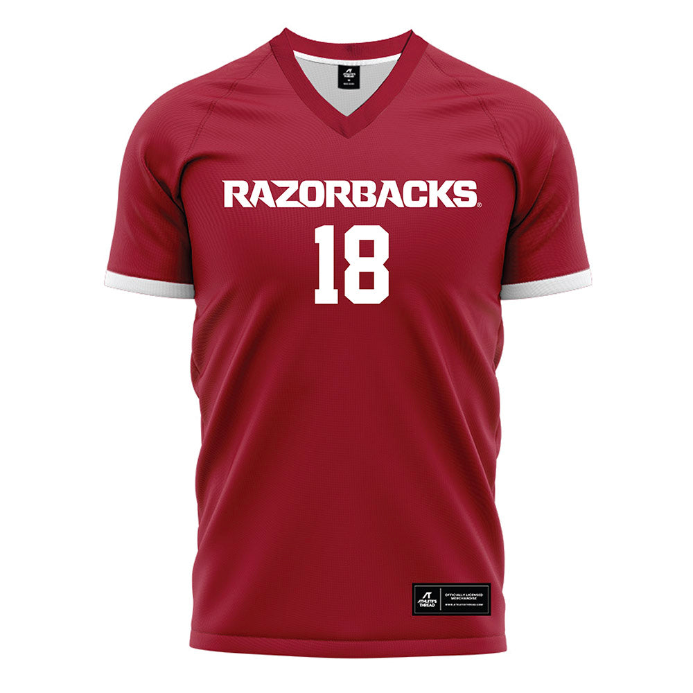 Arkansas - NCAA Women's Soccer : Avery Wren - Red Soccer Jersey