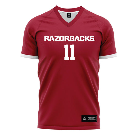 Arkansas - NCAA Women's Soccer : Aniyah Nurse-Whyte - Cardinal Soccer Jersey-0