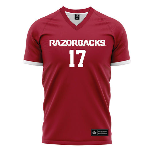 Arkansas - NCAA Women's Soccer : Kennedy Ball - Red Soccer Jersey