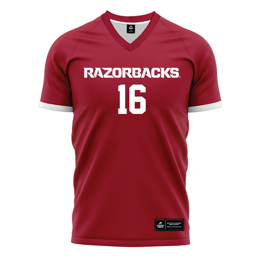 Arkansas - NCAA Women's Soccer : Jordan Bryant - Cardinal Soccer Jersey-0