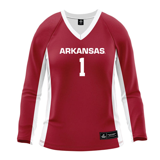 Arkansas - NCAA Women's Volleyball : Laci Bohannan - Cardinal Red Volleyball Jersey-0