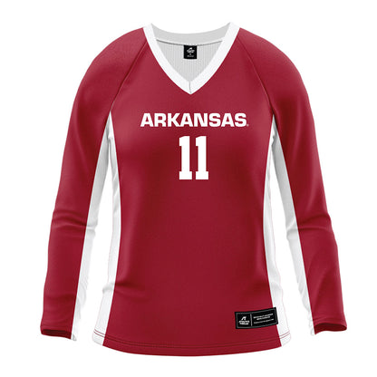Arkansas - NCAA Women's Volleyball : Elsie Law - Cardinal Red Volleyball Jersey-0