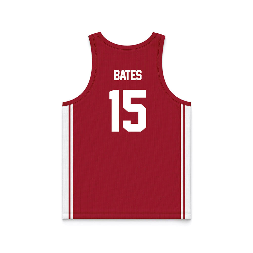 Arkansas - NCAA Women's Basketball : Jada Bates - Red Basketball Jersey