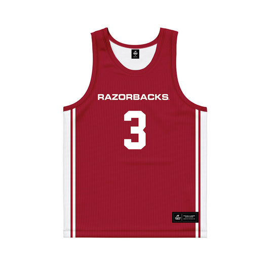 Arkansas - NCAA Women's Basketball : Allannah Orsby - Red Basketball Jersey-0