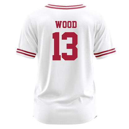 Arkansas - NCAA Softball : Kasey Wood - White Softball Jersey