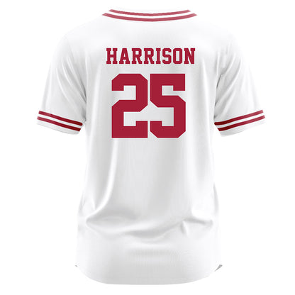 Arkansas - NCAA Softball : Cameryn Harrison - White Jersey-1