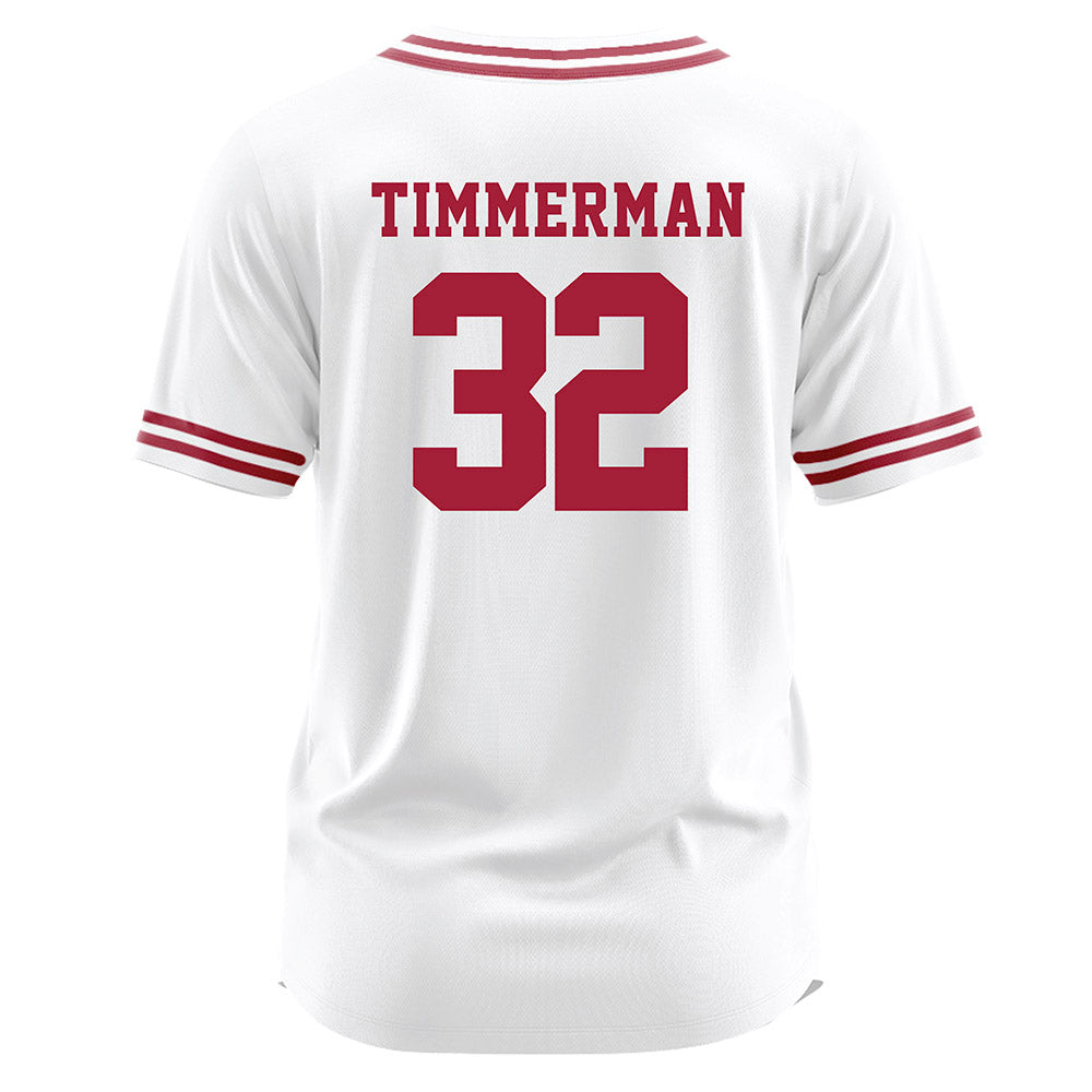 Arkansas - NCAA Softball : Saylor Timmerman - White Jersey-1