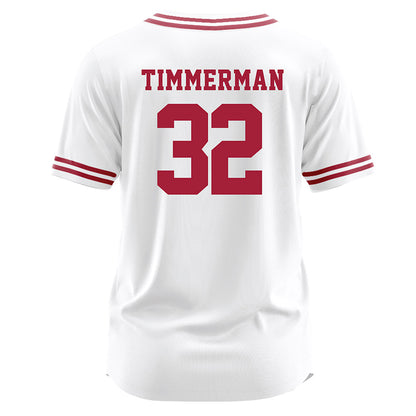 Arkansas - NCAA Softball : Saylor Timmerman - White Jersey-1