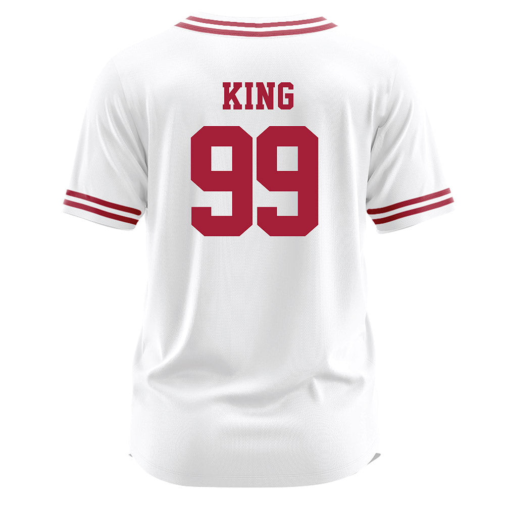 Arkansas - NCAA Softball : Lexi King - White Jersey-1