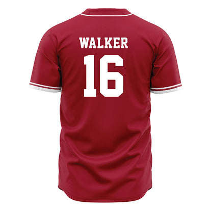 Arkansas - NCAA Softball : Ramsey Walker - Cardinal Red Jersey-1