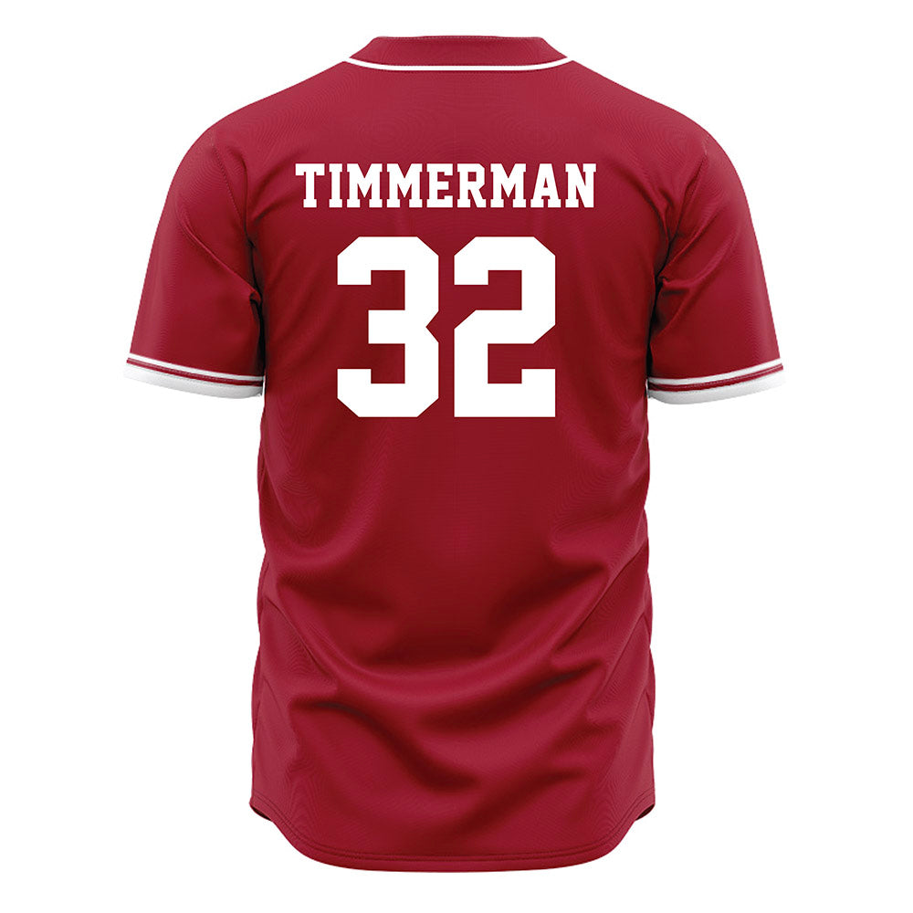 Arkansas - NCAA Softball : Saylor Timmerman - Cardinal Red Jersey-1
