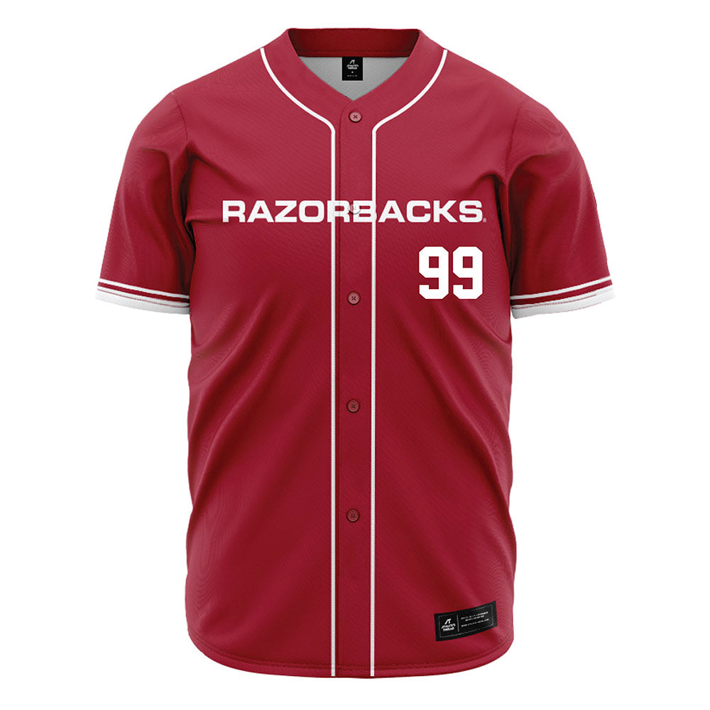 Arkansas - NCAA Softball : Lexi King - Cardinal Red Jersey-0