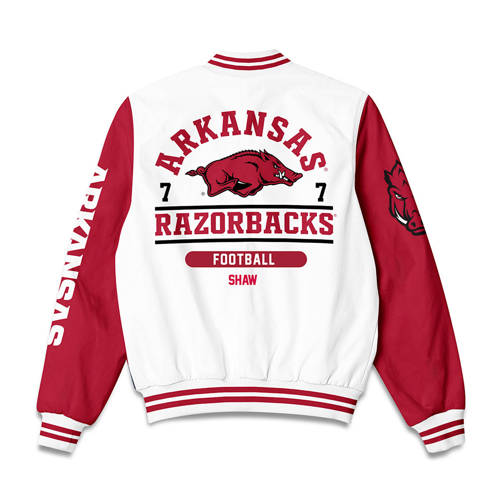 Arkansas - NCAA Football : Bradley Shaw - Bomber Jacket-1
