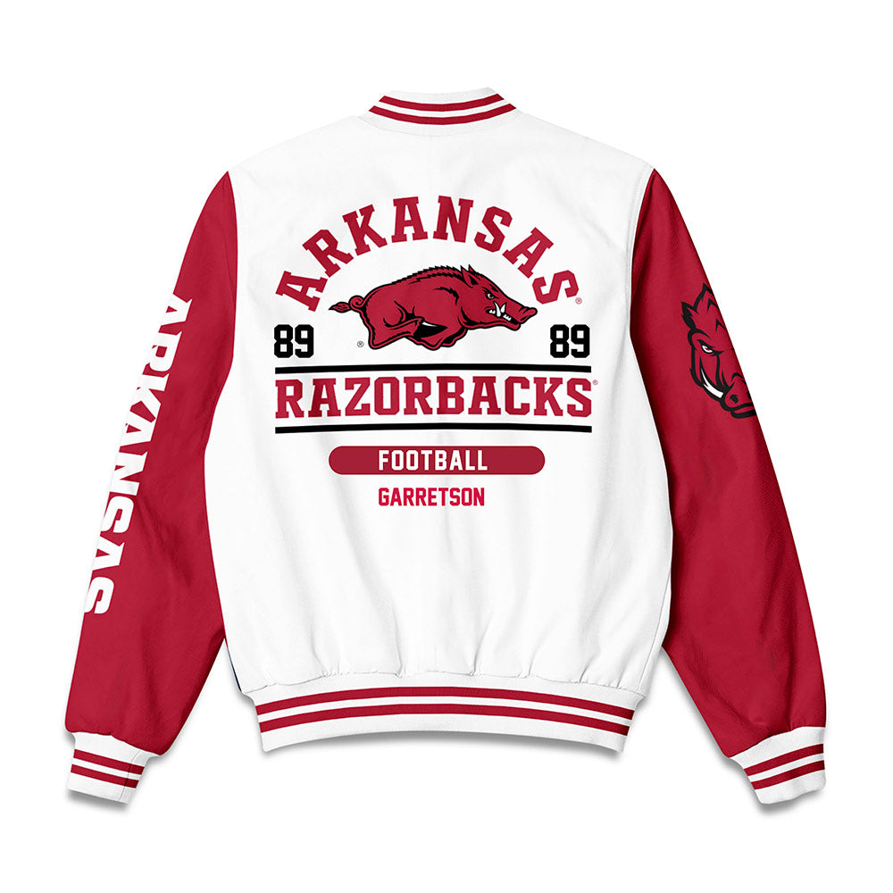 Arkansas - NCAA Football : Gavin Garretson - Bomber Jacket-1