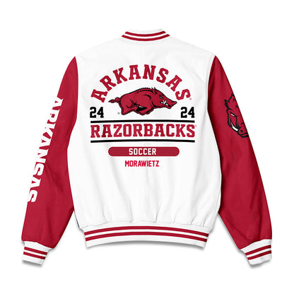 Arkansas - NCAA Women's Soccer : Kayla Morawietz - Bomber Jacket-1