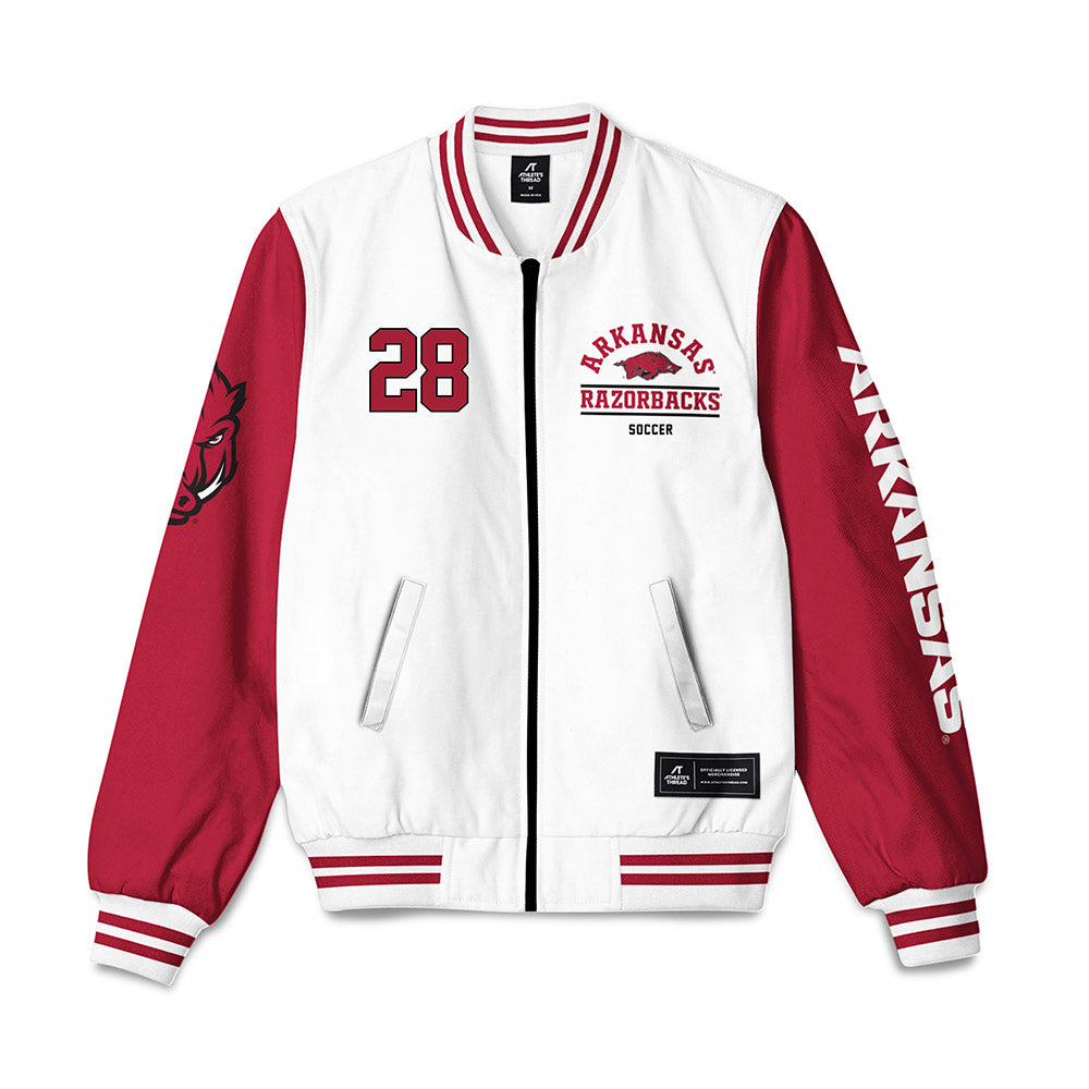 Arkansas - NCAA Women's Soccer : Kyndal Ewertz - Bomber Jacket