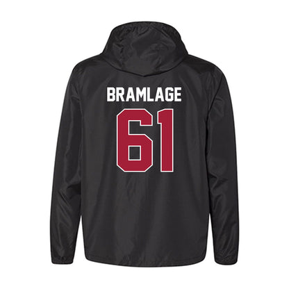 Arkansas - NCAA Football : Kaden Bramlage - Windbreaker-1