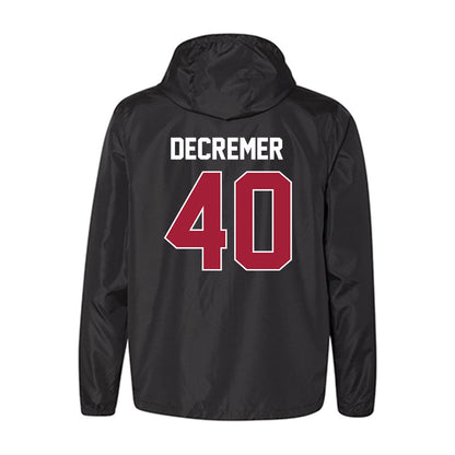 Arkansas - NCAA Baseball : James DeCremer - Windbreaker-1