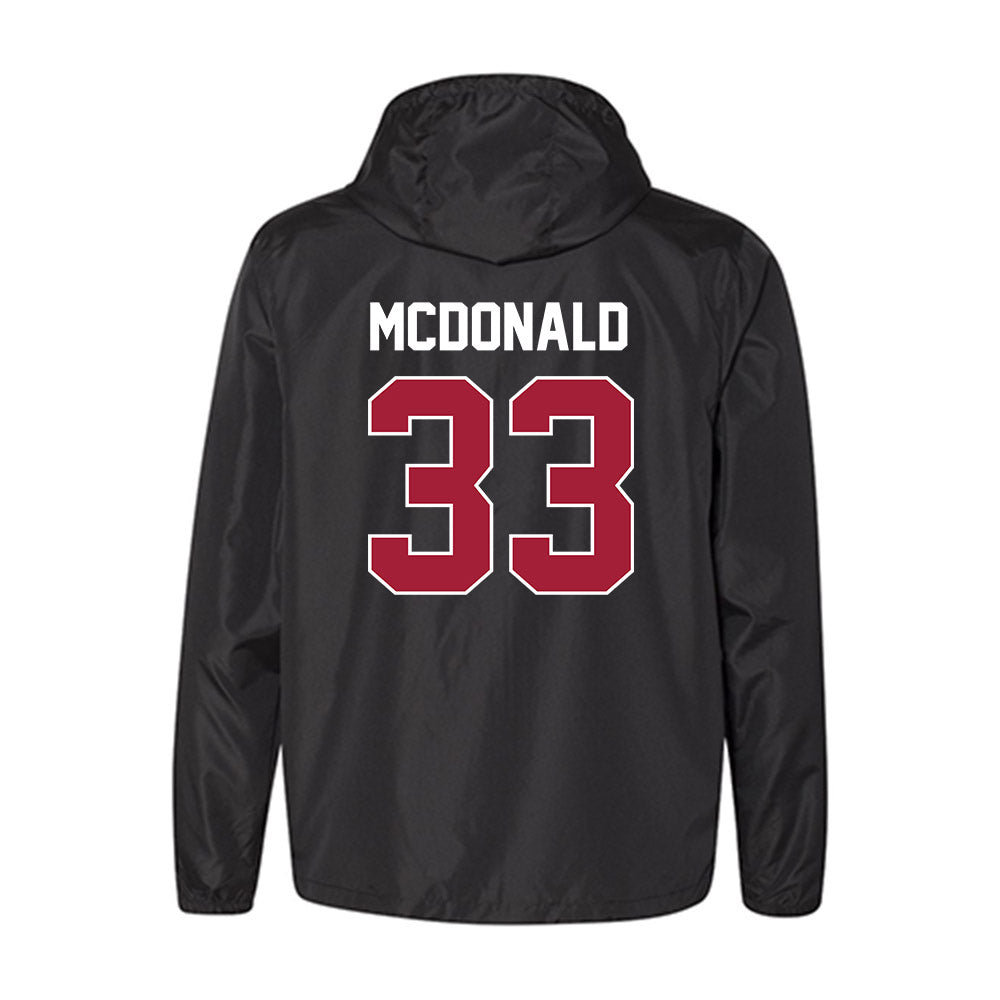 Arkansas - NCAA Women's Soccer : Madden McDonald - Windbreaker-1