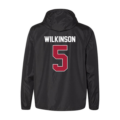 Arkansas - NCAA Men's Basketball : Jeremiah Wilkinson - Windbreaker-1