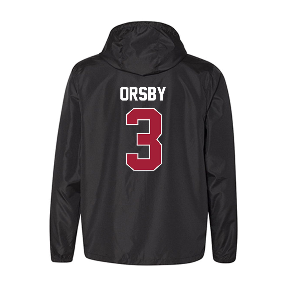 Arkansas - NCAA Women's Basketball : Allanah Orsby - Windbreaker-1