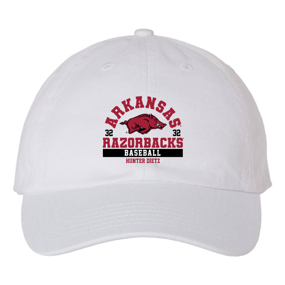 Arkansas - NCAA Baseball : Hunter Dietz - Classic Dad Hat